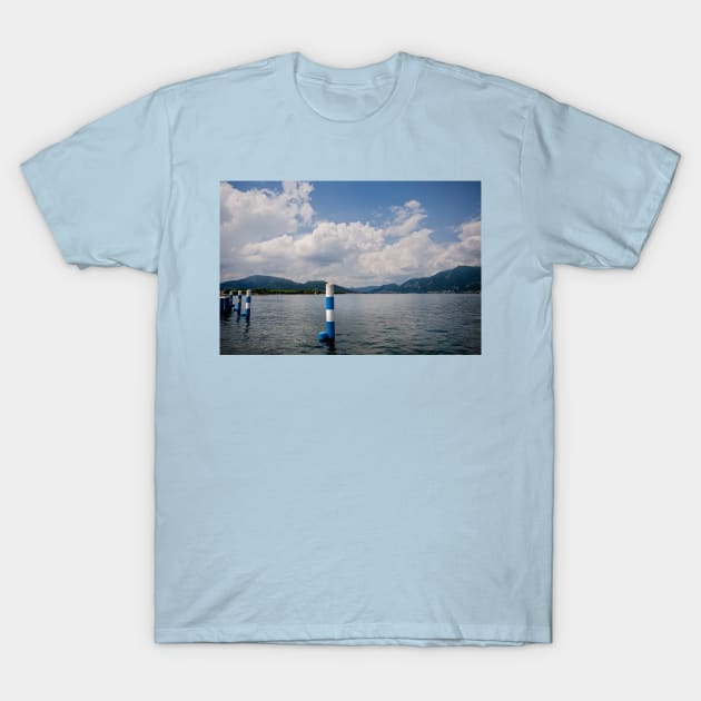 Italian Lake Iseo T-Shirt by Violaman